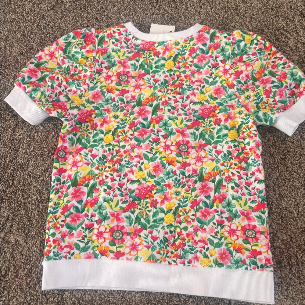 NWT Janie & Jack Floral Shirt - Picture 7 of 7